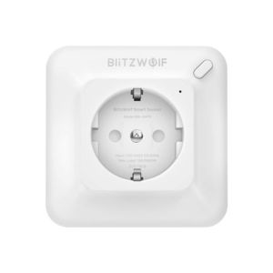 Priza inteligenta Blitzwolf BW-SHP8, Alb, 3680W, 16A, Monitorizare consum, Compatibil Alexa, Google Home si IFTTT imagine