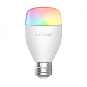 Bec inteligent Blitzwolf BW-LT27, Wi-Fi, Smart, Bulb E27, 9W, Comanda vocala, 850 LM, RGB imagine