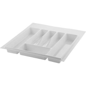 Suport organizare tacamuri, alb, pentru latime exterioara corp 550 mm, montabil in sertar de bucatarie - Maxdeco imagine
