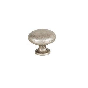Buton pentru mobilier Duke argint antichizat - Viefe imagine
