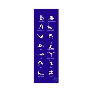 Saltea Yoga, Albastra, 180 x 60 x 0.5 cm imagine