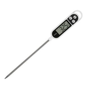 Termometru digital alimentar de insertie cu tija Pufo, afisaj LCD, 3 butoane si oprire automata, interval masurare -50° C - +300° C imagine