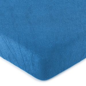 Cearșaf pat 4Home, din bumbac, albastru, 180 x 200 cm, 180 x 200 cm imagine