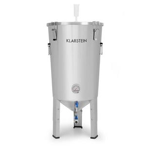 Klarstein Fermenter Pro, boiler de fermentare, 30 l, vană de drojdie, termometru 304, oțel inoxidabil imagine