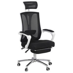 Scaun de birou ergonomic cu suport de picioare OFF 420 negru imagine