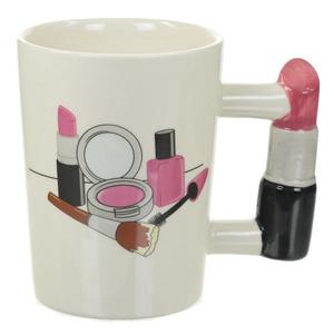 Cana ceramica beauty&fashion personalizata Make-up cu ruj / SMUG 107 imagine