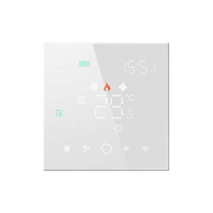 Termostat Wi-Fi pentru incalzirea electrica in pardoseala BeOk TGW003-WIFI-EP imagine