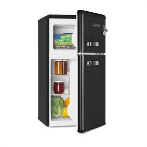 Klarstein Irene, frigider-congelator, 61 l frigider, 24 l congelator, negru imagine