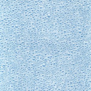 Autocolant Gekkofix Waterdrop, efect geam sablat, albastru deschis, model picaturi de apa, transparent, 45cmx15m imagine