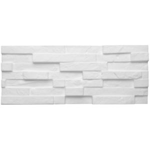 Placi decorative Decosa Sierra, model imitatie piatra, alb, polistiren, 50x20cm, bax 8 pachete x 1m², Cod 13114 imagine