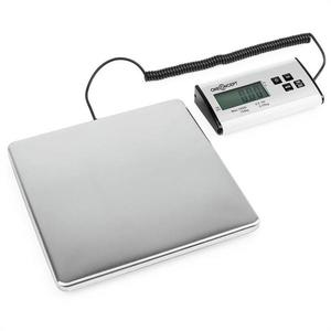 OneConcept Marketeer, cântar digital pentru pachete, 150 kg / 50g, 27 x 27 cm imagine