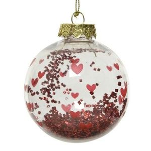 Glob - Bauble Shatterproof Heart, 8 cm | Kaemingk imagine