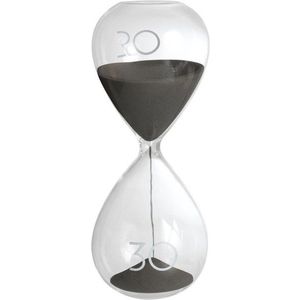 Clepsidra 30 minute - Hourglass 20 cm, gri | Mascagni Casa imagine