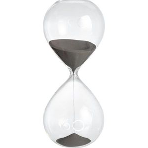 Clepsidra 60 minute - Hourglass 30 cm, gri | Mascagni Casa imagine
