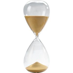 Clepsidra 60 minute - Hourglass 30 cm, auriu | Mascagni Casa imagine