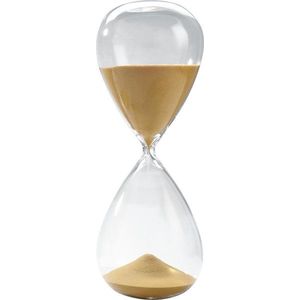 Clepsidra 120 minute - Hourglass 38 cm, auriu | Mascagni Casa imagine
