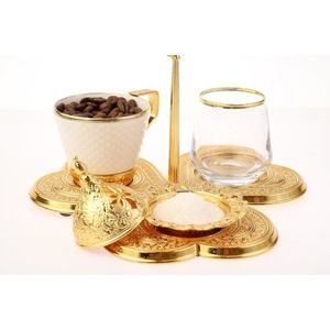 Set de cafea - Busem Auriu | Cihan Enterprise imagine