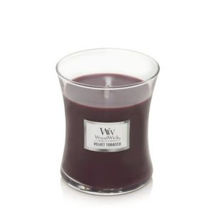 Lumanare parfumata - Velvet Tabacco, Mini Jar | WoodWick imagine