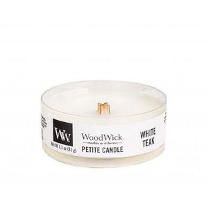 Lumanare parfumata - White Teak, Petite | WoodWick imagine