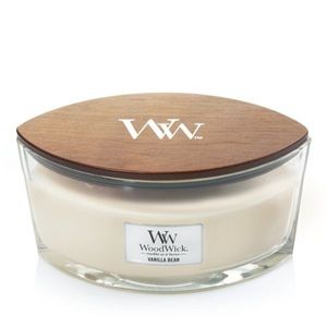 Lumanare parfumata - Vanilla Bean, Ellipse Jar | WoodWick imagine