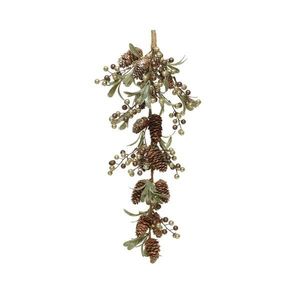 Decoratiune - Bunch Plastic - Glitter Berries, Pinecones | Kaemingk imagine