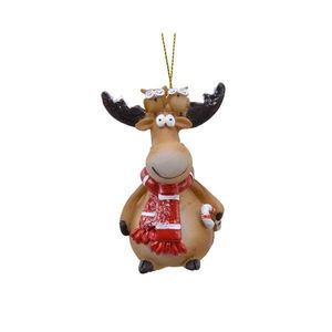 Decoratiune pentru brad - Deer With Scarf | Kaemingk imagine