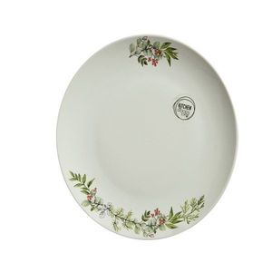 Farfurie - Porcelain - Wreath - White, 20.3 cm | Kaemingk imagine