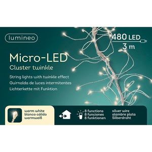 Instalatie decorativa - Micro LED Cluster Lights - Twinkle Effect - Outdoor | Kaemingk imagine