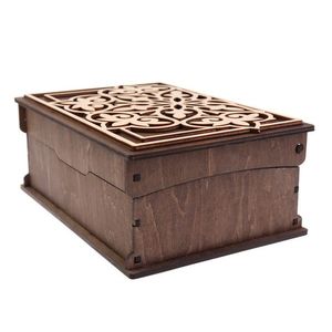 Cutie lemn - Vintaj, 20x7.5x14cm | Acrilat WoodBox imagine