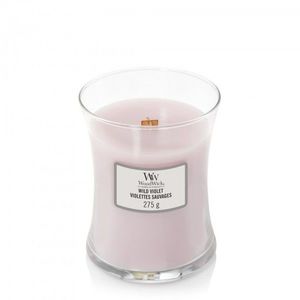 Lumanare parfumata - Medium Jar - Wild Violet | WoodWick imagine