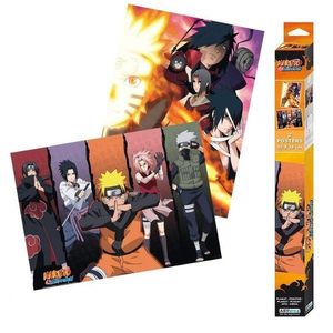 Set 2 Postere - Naruto Shippuden | AbyStyle imagine