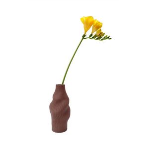 Vaza - Bubbly vase maro mat | Drag and Drop imagine