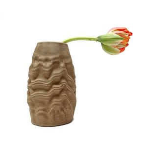 Vaza - Melting vase bej mat | Drag and Drop imagine