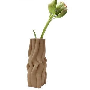 Vaza - Intertwined vase bej mat | Drag and Drop imagine
