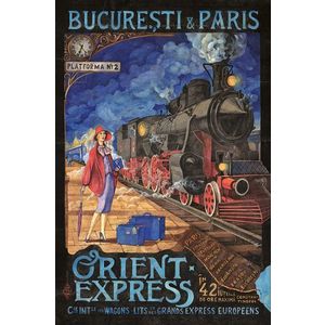 Poster - Orient Express | Atelier Trebo imagine