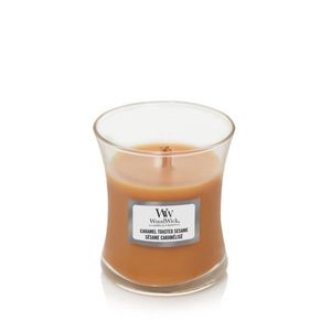 Lumanare parfumata - Mini Jar - Caramel Toasted Sesame | WoodWick imagine