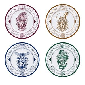 Set 4 farfurii - Hogwarts Houses | AbyStyle imagine