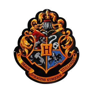 Decoratiune de metal - Harry Potter, Hogwarts | AbyStyle imagine
