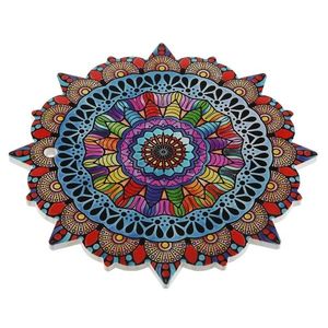 Suport din ceramica pentru vesela - Mandala - Albastru | Versa imagine