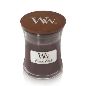 Lumanare parfumata - Suede & Sandalwood, Mini Jar | WoodWick imagine