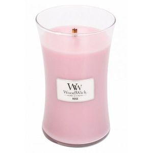 Lumanare parfumata - Rose, Large Jar | WoodWick imagine