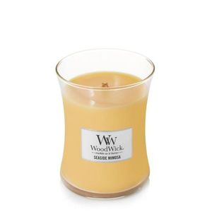 Lumanare parfumata - Seaside Mimosa, Medium Jar | WoodWick imagine