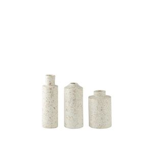 Vaza - Stoneware White/Green/Rose - trei modele | Villa Collection imagine