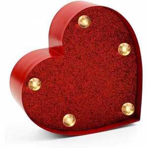 Mini Lampa - Heart With Glitter | Legami imagine
