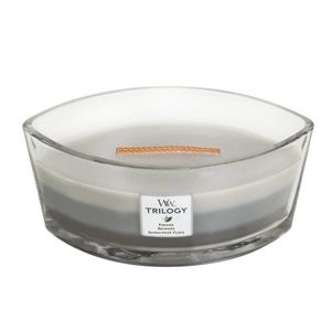 Lumanare parfumata - Trilogy Ellipse - Warm Woods | WoodWick imagine