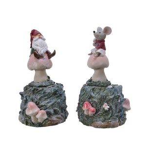 Decoratiune - Mouse-Gnome Mushroom - mai multe modele | Kaemingk imagine
