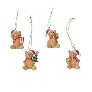 Decoratiune - Christmas Brown Bear with Hanger - mai multe modele | Kaemingk imagine