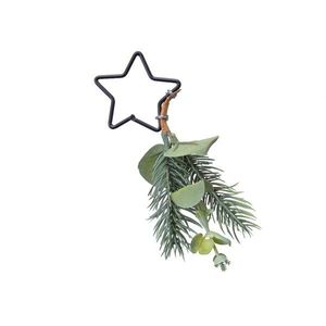 Decoratiune - Eucaylptus Napkin Ring Star - 15 cm | Kaemingk imagine