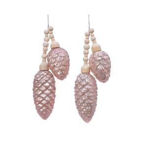 Globuri decorative - Pinecone - Blush Pink - mai multe modele | Kaemingk imagine