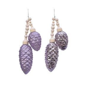 Globuri decorative - Pinecone - Frosted Lilac - mai multe modele | Kaemingk imagine